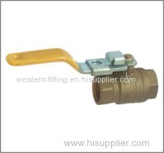 Brass Ball Valve Lockable