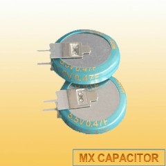 5.5V 0.1F~1.5F coin type super capacitor