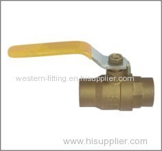 Brass Ball Valve Polished Body