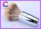 Professional Travel Deluxe Silvertip Badger Shaving Brush with zinc alloy Handle