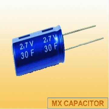 2.7V 0.35F 0.7F 3.3F 4.7F 8F 10F 12F 15F 20F 30F 50F Radial Gold Capacitor