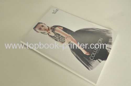 250gsm ivory board cover clothing manual design softback book