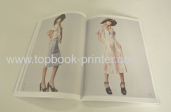 250gsm ivory board cover clothing manual design softback book printer