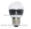 3w LED Light Bulbs E27 With Cooling Fin , Samsung LED Chips For Cafes And Shops