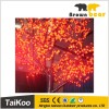 outdoor metal christmas trees with colorfull leds