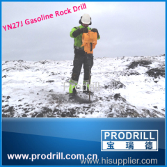 Portable Gasoline Rock Drill Breaker Yn27c Yn27j