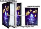 Hanging Double Sided LED Light Box With Crystal Acrylic Light Guide Panel