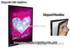 Portable Magnetic LED Light Box Panels , Exterior Artist Light Box For Display