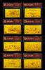 Full COMMON WEALTH OF Old Australia Banknote Set 24k Gold Banknote with Double logo