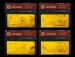 Full New Zealand Bank Note Set Plated 24K Gold Banknote With Pure 99.9% 24K Golden
