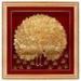 Home Business decoration Red gold foil crafts Peacock 63cm * 63cm