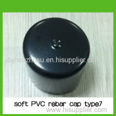 soft PVC rebar cap rebar safety cap