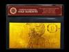 AUD $10 Commemorative Engrave Gold Banknote Plated With Pure 99.9% 24K Gold