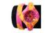 Silicone Kids Quartz Watches Novel Girls Wrist Watch With Heart Embossed