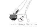 Round Circle Stainless Steel Necklace