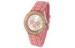 Waterproof Geneva Style Analogue Watch Custom Silicone Womens Watch