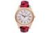 Leopard Leather bands Wrist Watch waterproof unisex buckle watch