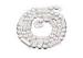 Luxury Traditional Handmade Sterling Silver Chains Pillar And Round Ball Mixed Style