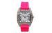 Lady 1 ATM Quartz watch Bling Diamond Wrist Watches Silicone Watchband