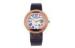 Leisure Leather Wristband Watch 3 ATM Womens Quartz Analog watch