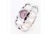 Love Shape Silvery Ladies Bracelet Watch 3 ATM Stainless Steel Watch