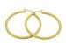 50 mm Big Circle 316 Stainless Steel Mens Earrings Gold Fashion Jewelry