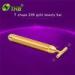 Portable Handle 24K Gold Beauty Bar Massager Machine for lady Face