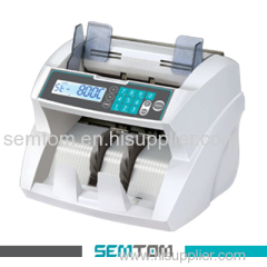 Front loading money counter