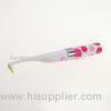 Dental Floss pink Rechargeable Electric Toothbrush Kit with Brush Head , Gum Massager