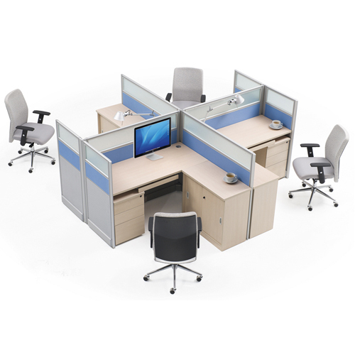 Factory customize office furniture, cross workstation,cross office partition