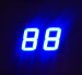 0.39" dual digit blue color straight segment LED display