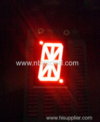 1.0inch red color single digit led display for electronic machines