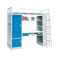 Dormitory Bed for University/High Quality School Bunk Bed With Warbrobe