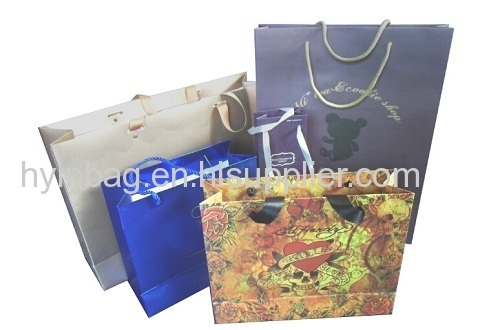 Paper bags with handles