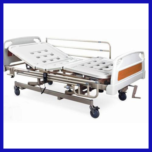 Electric and manual lifting medical hospital bed