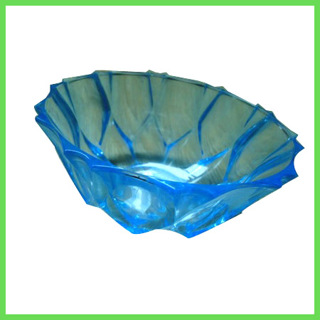 Transparent Plastic Salad Bowl