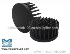 Pin Fin LED Heat Sink Φ110mmH50mm for Xicato