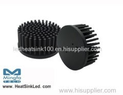 Pin Fin LED Heat Sink Φ68mmH30mm for Xicato