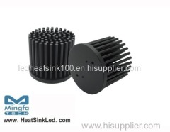 Pin Fin LED Heat Sink Φ58mmH50mm for Xicato