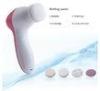 Waterproof facial cleansing brushes for face With Massage Head / Sponge Brush