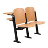 metal adjustable height single student school desk and chair