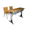 User-friendly Design Double Seater Student Desk And Chair