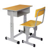 High Quality Single Student Desk and Chair / Double Student Table and Chairs