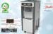 Gravity Feed Low Noisy Soft Serve Ice Cream Machines , New Control System