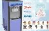 Pre-Cooling System Soft Serve Ice Cream Machines , Auto Cleaning System