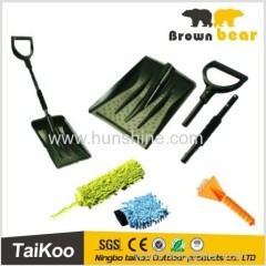 removable plastic shovel snow