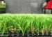 U Shaped Yarn Indoor Artificial Grass Lawn For Wedding Celebrate Place