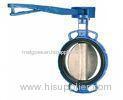 Custom Ductile Cast Iron Lug And Wafer Type Butterfly Valve DN40 - DN600