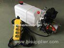 Double Acting Hydraulic Cylinder Hyd Power Unit With 2 Station CETOP 03 Solenoid Valves