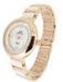 Novel Stainless Steel Quartz Movement Watch , Girls Waterproof Watches